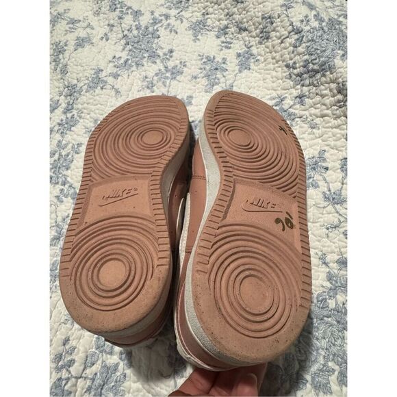 Nike court vision nature pink low top canvas sneaker 6 - Picture 4 of 10